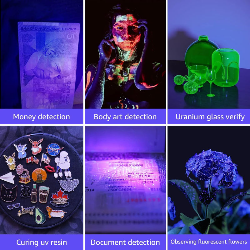 Black Light Flashlight