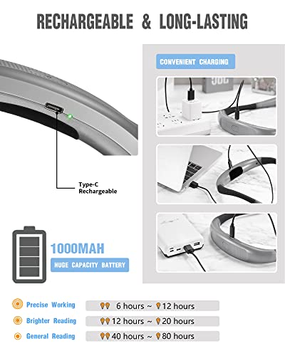 Glocusent LED Neck Reading Light