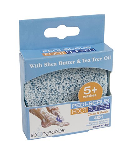 Spongeables Pedi-Scrub Foot Buffer