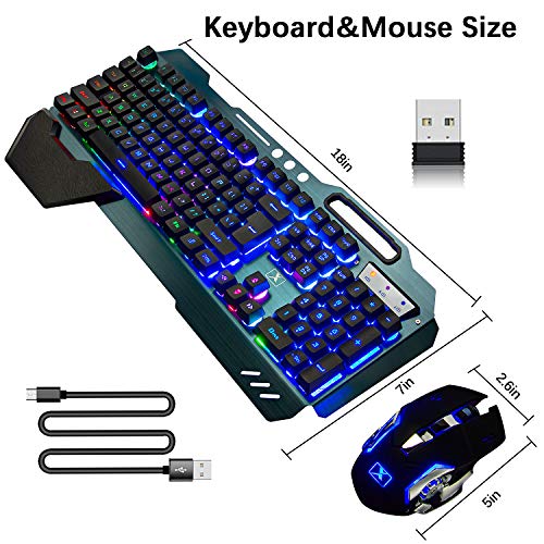 3 in 1 Gaming Keyboard Mouse & Mouse Pad Kit