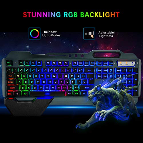 3 in 1 Gaming Keyboard Mouse & Mouse Pad Kit