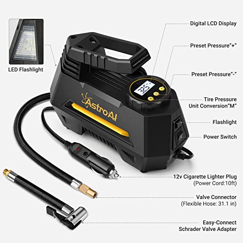 Tire Inflator Portable Air Compressor