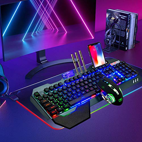 3 in 1 Gaming Keyboard Mouse & Mouse Pad Kit